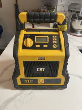 Cj1000dxt Cat Cj1000dct For Parts 1200a Power Station Jump Starter Compressor #3721 Vk