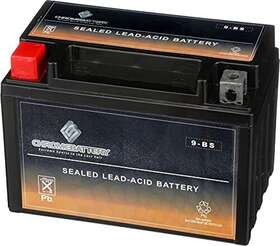 Ytx9-bs Cb Chromebattery Chrome Battery High Performance Maintenance Free Sealed Agm