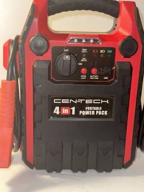 372091941 Cen-tech 630 Peak Amp Portable Jump Starter And Power Pack With 250 Psi Air Comp 372091941 Cen-tech 630 Peak Amp Portable Jump Starter And Power Pack With 250 Psi Air Comp