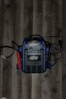 93175-45251 Cen-tech Portable Power Jump Starter Pack 4-in-1 Battery Booster 630