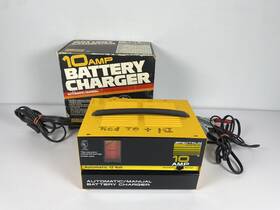 81038 Century Spectrum 10 Amp Automatic Manual Battery Charger Vintage