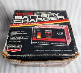 55model Century 87102 Dual Range 6-12 V Battery Charger Engine Starter 10/2/55 Amp Model