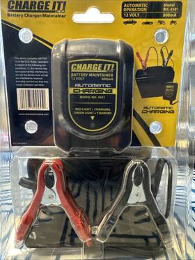 141-517-000 Clore Automotive Charge It 4501 12volt /800ma Automatic Battery Charger/maintainer