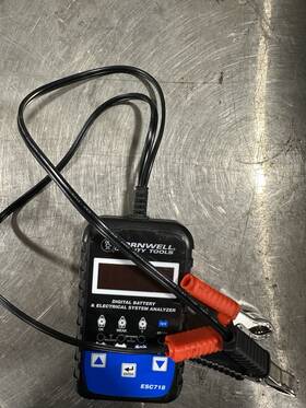 Esc718 Cornwell Battery/ Starter Charging System Analyzer Esc718 Cornwell Battery/ Starter Charging System Analyzer