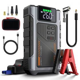 Dana Pro 124649828732 5-in-1 Portable Car Jump Starter With Tire Inflator 12v Ul Certified Dana Pro 124649828732 5-in-1 Portable Car Jump Starter With Tire Inflator 12v Ul Certified