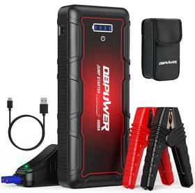 88.8wh Dbpower 840164808049 4000a Peak Jump Starter For Gas/diesel Engines 12v