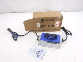 L131211800044-1 Dc House 48v 18amp Ac To Lifepo4 Portable Battery Charger For Golf Cart