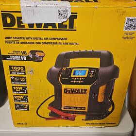 6401 Dewalt Jump Starter Air Compressor Tire Inflator