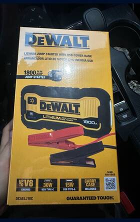 Dxaelj18 Dewalt Jump Start
