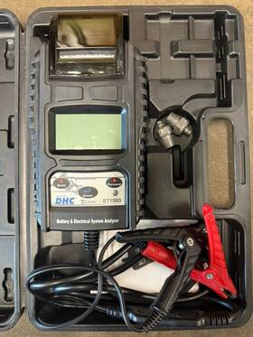 Bt-1000 Dhc Car Heavy Duty Truck Battery Tester With Printer