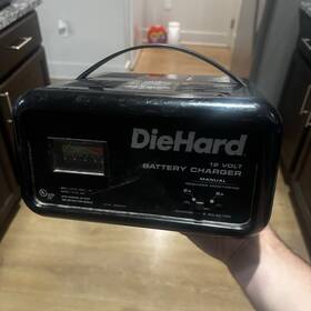 0888004502 Diehard 12v Battery Charger Engine Starter Auto 2/10/50 Amp 12 Volt Jump