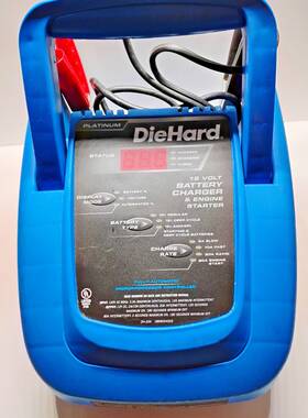 089004645 Diehard Platinum 20a Charger And Starter #089004645 Preowned Tested B10