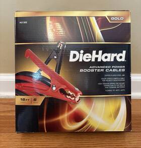 21302 Diehard Sears Battery Jumper Booster Cables 16 Ft 6-gauge #21302 Advanced Power