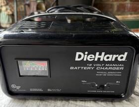 28.71221 Diehard 12v Battery Charger Engine Starter 10a 2a. Barely Used 28.71221 Diehard 12v Battery Charger Engine Starter 10a 2a. Barely Used