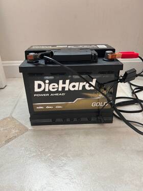 47h5 Diehard Car Battery Used Only For 20 Miles