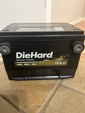 7586dt-v Diehard Gold Car Battery