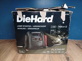 Dh0166 Diehard Platinum 1500a 12v 4-in-1 Jump Starter Box Rechargeable Air Comp