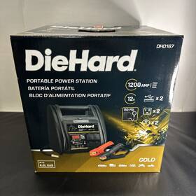 Dh0167 Diehard Gold 1200a 12v Portable Power Station Brand New