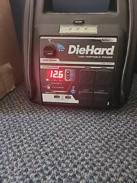 Swc1711 Diehard Automatic 12 V 1150 Amps Battery Jump Starter