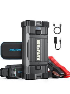 4000a Dongguan Carosstech Co. Ltd. 680358329147 Avapow Car Jump Starter Peak 27800mah Lithium-ion Battery Portable