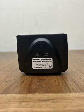 62873 Drill Master 18v Oem Class 2 Battery Charger No Ac Adapter