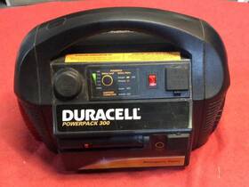 C14881258 Duracell Powerpack 300 Jump Starter Air Compressor Emergency Power