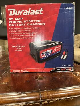 Duralast 026666302913 800 Peak Amp Jump Starter New In Box Never Used