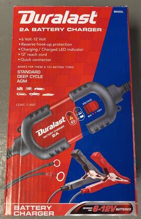 Duralast 193460656075 2a Battery Charger Duralast 193460656075 2a Battery Charger