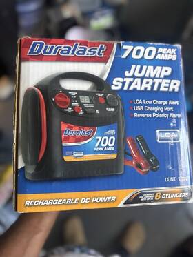 453434 Duralast Battbattery Capacit Starter Usb Port 700 Mal Jump Dc 12v New