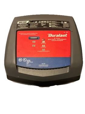 94030044 Duralast 00181 8 Amp Battery Charger/maintainer Portable Car Jump