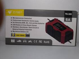 20577540887 E Fast 12v 6a Car Battery Charger Maintainer Auto Trickle Rv For Truck Motorcycle Atv