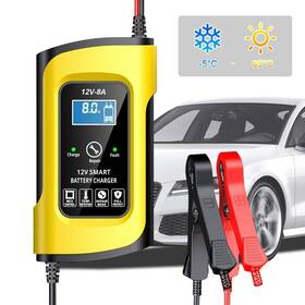 E-fast 637482950389 12v Smart Car Battery Charger With Lcd Display Intelligent Usa