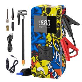 8000a Edomol 724990851069 Jump Starter With Air Compressor 150psi Battery Jumper Portabl