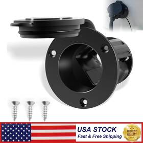 Egqp2488 Eg-auto 1903012 Flush Mount Power Port For Cannon Downriggers Cable Quick Connect