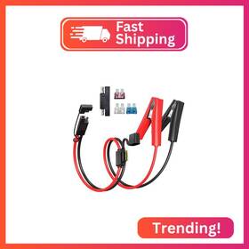 B0bq3c26bz Elfculb Sae To Alligator Clip 12awg Connector Quick Disconnect Cable Battery
