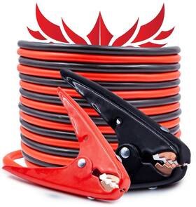 Emb 895918166886 Heavy Duty 2 Gauge 20 Ft Battery Booster Cable Emergency Power Jumper 600 Amp Emb 895918166886 Heavy Duty 2 Gauge 20 Ft Battery Booster Cable Emergency Power Jumper 600 Amp