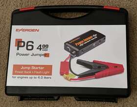 En-pjx6 Energen P6 All-in-one Jump Starter And Power Bank Flashlight