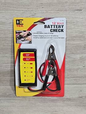 10770w Etek 12 Volt Battery Check Alternator Cranking