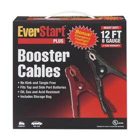 301000q Everstart 301000h/301000q Plus 12ft 8g Tangle-free Booster Cables With Bonus Flashlight - New 301000q Everstart 301000h/301000q Plus 12ft 8g Tangle-free Booster Cables With Bonus Flashlight - New