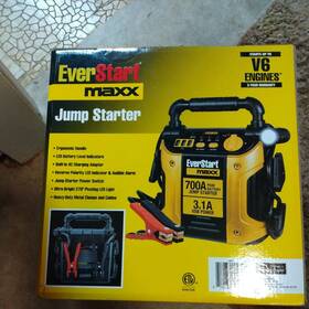 J5c09a Everstart Maxx Jump Starter 700a 120 Psi 3.1a New In Box Yellow/black