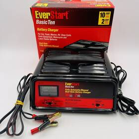 Wm-520ma Everstart Basic Ten Battery Charger 10/2 Automatic And Manual