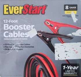 Wmbc12088 Everstart 12-foot 8-gauge Heavy Duty Booster Cables