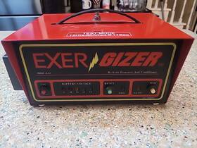 Pjr-12-60 Exergizer Xergizer Battery Exerciser / Conditioner Pacer Engineered Systems Red Pjr-12-60 Exergizer Xergizer Battery Exerciser / Conditioner Pacer Engineered Systems Red