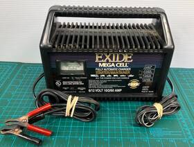 7061262 Exide Mega Cell Fully Automatic Battery Charger Model 6v 12v Start 7061262 Exide Mega Cell Fully Automatic Battery Charger Model 6v 12v Start