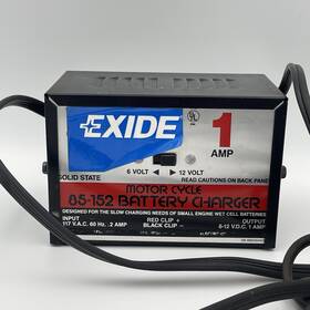 H983 Exide Vintage 1 Amp Motorcycle Battery Trickle Charger