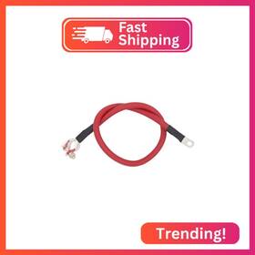 2bcr18in516ttpp Fast & Quiet 2 Awg Battery Cable With Terminals Pure Copper Wire Automotive Power