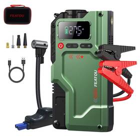 8000a Featou V5gb Car Jump Starter With Air Compressor Peak 12v 8000a Featou V5gb Car Jump Starter With Air Compressor Peak 12v