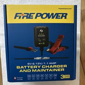 490-2900 Firepower Battery Charger And Maintainer 6v 12v 490-2900 Firepower Battery Charger And Maintainer 6v 12v