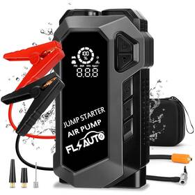 4000a Flyauto 769293838713 Tire Inflator Portable Air Compressor Car Jump Starter 12v Battery Usb