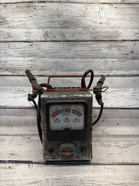 Bt-612 Flying A Vtg Service Battery Tester Station Car/truck Untested